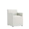 Manhattan Comfort Anna Square Faux Leather Dining Chair in Light Stone Grey - Set of 2 2-DC058AR-ST - alternate 6
